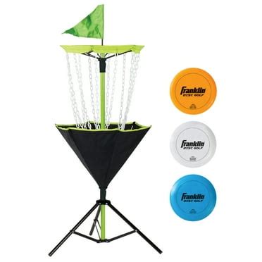 frisbee golf set target